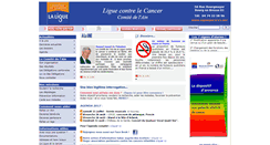 Desktop Screenshot of liguecancer01.net