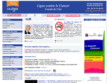 Tablet Screenshot of liguecancer01.net